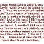 Frozen Solid – Excerpts